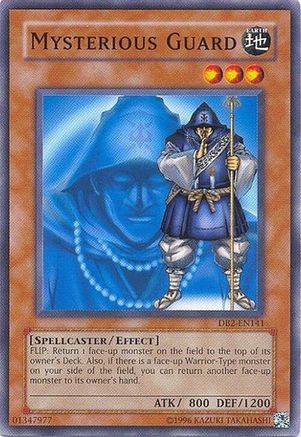 Mysterious Guard [DB2-EN141] - Dark Beginning 2 Unlimited - Common / Short Print - Trinity Hobby
