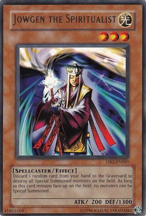 Jowgen the Spiritualist [DB2-EN001] - Dark Beginning 2 Unlimited - Rare - Trinity Hobby