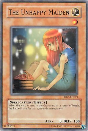 The Unhappy Maiden [DB2-EN079] - Dark Beginning 2 Unlimited - Common / Short Print - Trinity Hobby