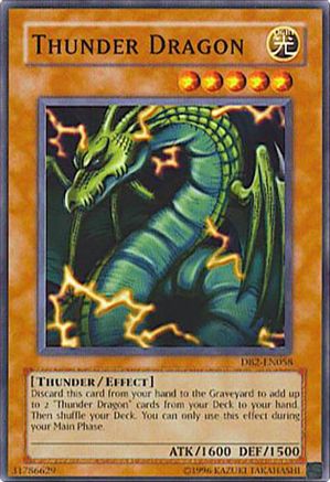 Thunder Dragon [DB2-EN058] Common - Trinity Hobby