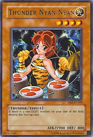 Thunder Nyan Nyan [DB2-EN169] - Dark Beginning 2 Unlimited - Rare - Trinity Hobby