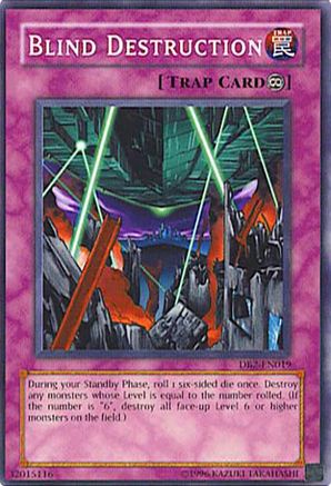 Blind Destruction [DB2-EN019] - Dark Beginning 2 Unlimited - Common / Short Print - Trinity Hobby
