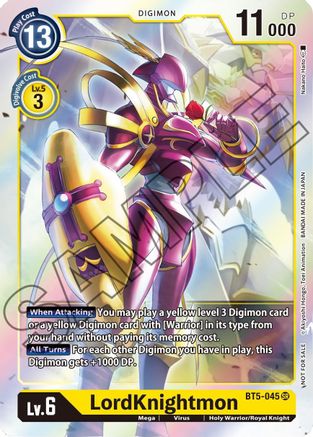 LordKnightmon [BT5-045] (Event Pack) [Battle of Omni Promos] - Trinity Hobby