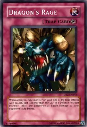 Dragon's Rage [DB2-EN163] - Dark Beginning 2 Unlimited - Common / Short Print - Trinity Hobby