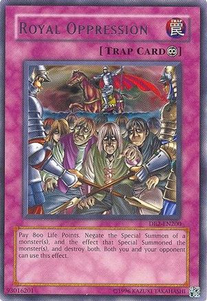 Royal Oppression [DB2-EN200] Rare - Trinity Hobby
