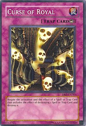 Curse of Royal [DB2-EN241] - Dark Beginning 2 Unlimited - Common / Short Print - Trinity Hobby