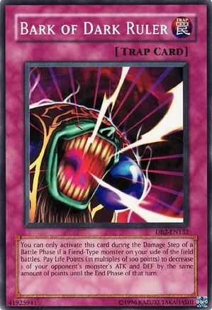 Bark of Dark Ruler [DB2-EN132] - Dark Beginning 2 Unlimited - Common / Short Print - Trinity Hobby