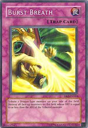 Burst Breath [DB2-EN164] - Dark Beginning 2 Unlimited - Common / Short Print - Trinity Hobby