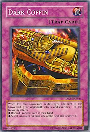 Dark Coffin [DB2-EN244] - Dark Beginning 2 Unlimited - Common / Short Print - Trinity Hobby