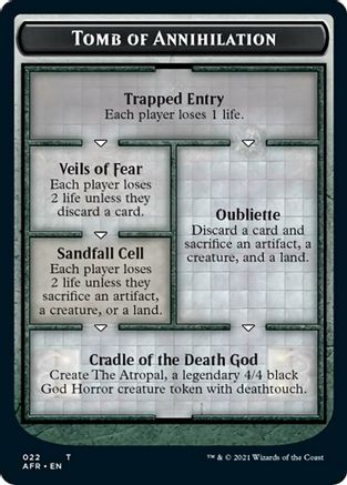 Tomb of Annihilation (AFR)  (OVER-022) - [Oversize Cards]