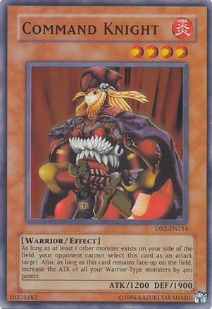 Command Knight [DB2-EN114] Super Rare - Trinity Hobby