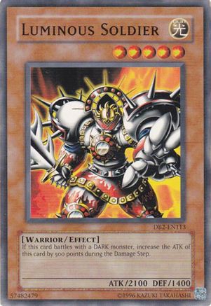Luminous Soldier [DB2-EN113] - Dark Beginning 2 Unlimited - Common / Short Print - Trinity Hobby