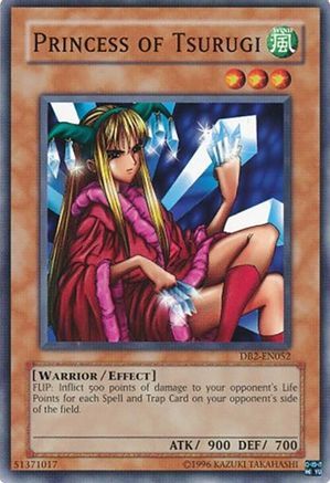Princess of Tsurugi [DB2-EN052] - Dark Beginning 2 Unlimited - Common / Short Print - Trinity Hobby