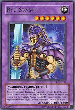Ryu Senshi [DB2-EN139] - Dark Beginning 2 Unlimited - Rare - Trinity Hobby