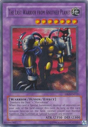 The Last Warrior from Another Planet [DB2-EN012] Super Rare - Trinity Hobby