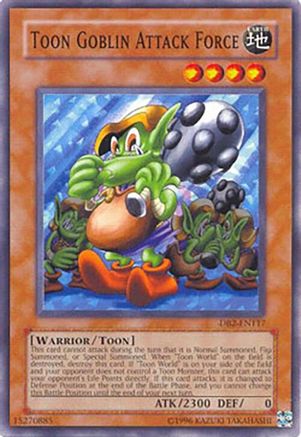 Toon Goblin Attack Force [DB2-EN117] - Dark Beginning 2 Unlimited - Common / Short Print - Trinity Hobby
