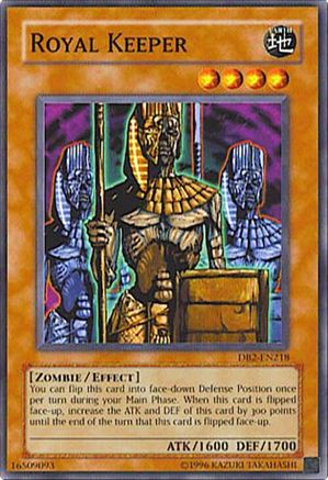 Royal Keeper [DB2-EN218] - Dark Beginning 2 Unlimited - Common / Short Print - Trinity Hobby