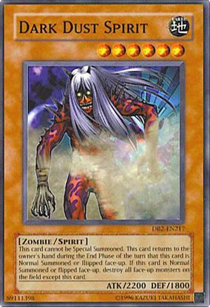 Dark Dust Spirit [DB2-EN217] - Dark Beginning 2 Unlimited - Common / Short Print - Trinity Hobby