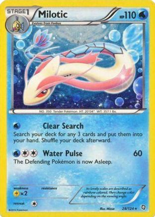 Milotic (28/124) (Cosmos Holo) [Black & White: Dragons Exalted] - Trinity Hobby