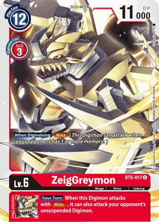 ZeigGreymon [BT5-017] [Battle of Omni] - Trinity Hobby