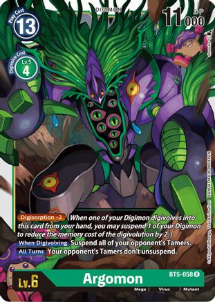 Argomon [BT5-058] [Battle of Omni] - Trinity Hobby