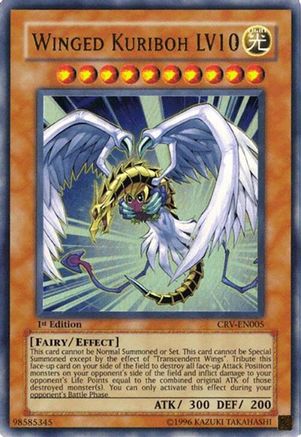 Winged Kuriboh LV10 [CRV-EN005] Ultra Rare - Trinity Hobby
