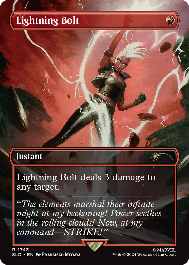 Lightning Bolt (1743) [Secret Lair Drop Series] - Trinity Hobby