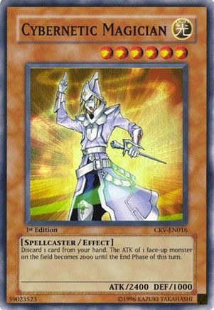 Cybernetic Magician [CRV-EN016] - Cybernetic Revolution 1st Edition - Super Rare - Trinity Hobby