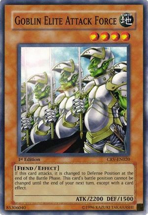 Goblin Elite Attack Force [CRV-EN020] - Cybernetic Revolution 1st Edition - Super Rare - Trinity Hobby