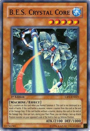 B.E.S. Crystal Core [CRV-EN021] Super Rare - Trinity Hobby