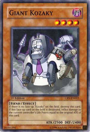 Giant Kozaky [CRV-EN022] - Cybernetic Revolution 1st Edition - Common / Short Print - Trinity Hobby