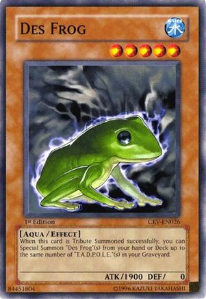 Des Frog [CRV-EN026] - Cybernetic Revolution Unlimited - Common / Short Print - Trinity Hobby