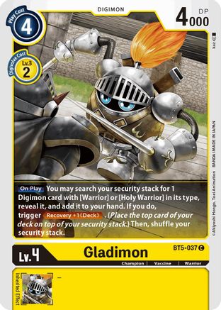 Gladimon [BT5-037] [Battle of Omni] - Trinity Hobby