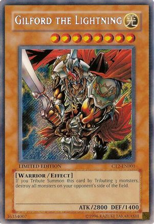 Gilford the Lightning [CT2-EN001] Secret Rare - Trinity Hobby