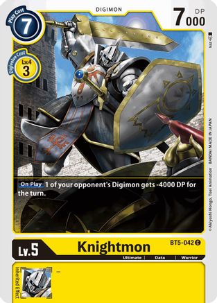 Knightmon [BT5-042] [Battle of Omni] - Trinity Hobby