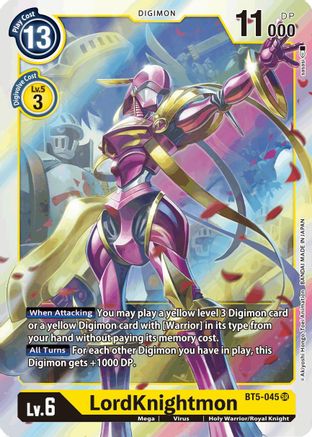 LordKnightmon [BT5-045] [Battle of Omni] - Trinity Hobby