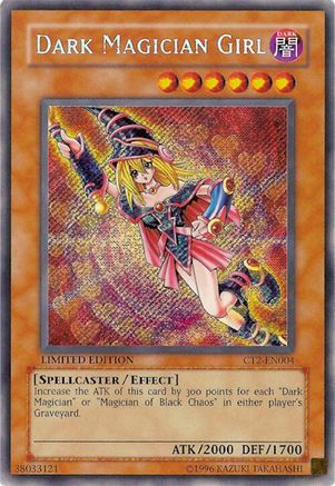 Dark Magician Girl [CT2-EN004] Secret Rare - Trinity Hobby