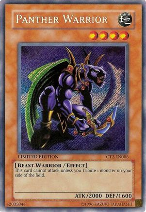 Panther Warrior [CT2-EN006] Secret Rare - Trinity Hobby