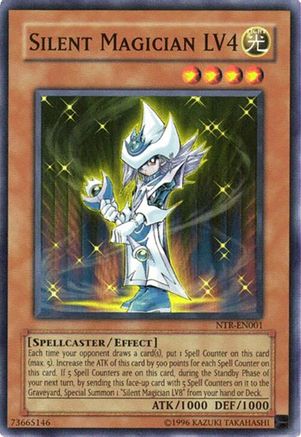 Silent Magician LV4 [NTR-EN001] Super Rare - Trinity Hobby