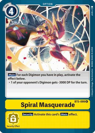Spiral Masquerade [BT5-099] [Battle of Omni] - Trinity Hobby