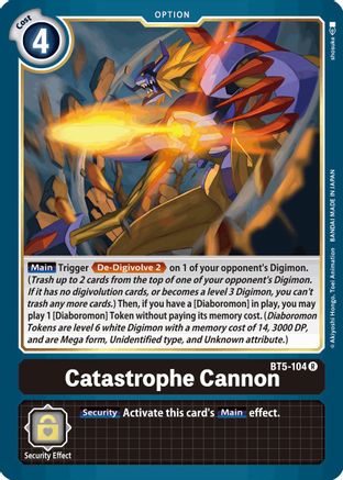 Catastrophe Cannon [BT5-104] [Battle of Omni] - Trinity Hobby