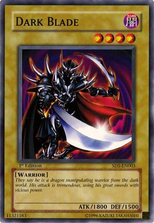 Dark Blade [SD5-EN003] - Structure Deck: Warrior's Triumph 1st Edition - Common / Short Print - Trinity Hobby