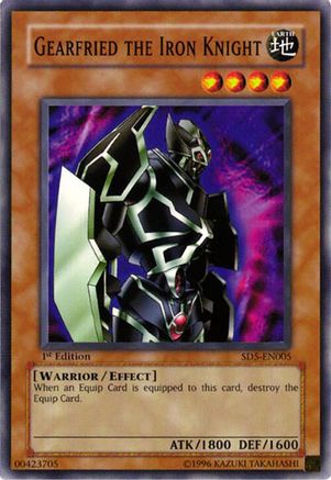 Gearfried the Iron Knight [SD5-EN005] - Structure Deck: Warrior's Triumph 1st Edition - Common / Short Print - Trinity Hobby