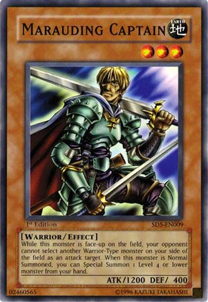 Marauding Captain [SD5-EN009] - Structure Deck: Warrior's Triumph 1st Edition - Common / Short Print - Trinity Hobby