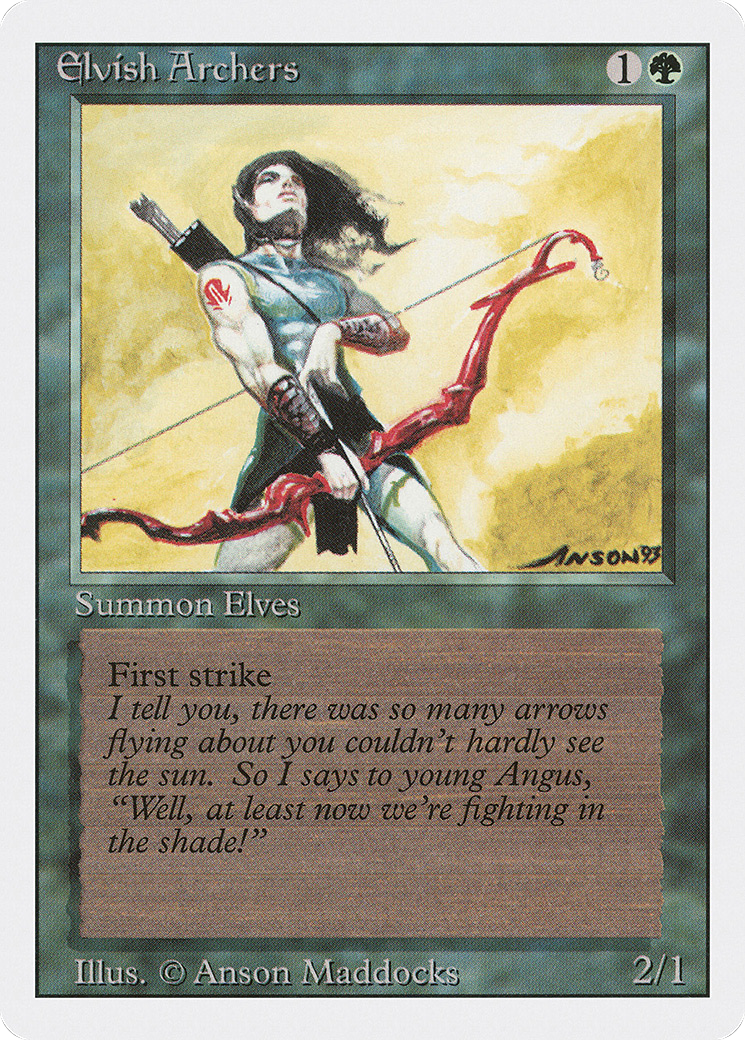Archers elfiques [Édition révisée] 