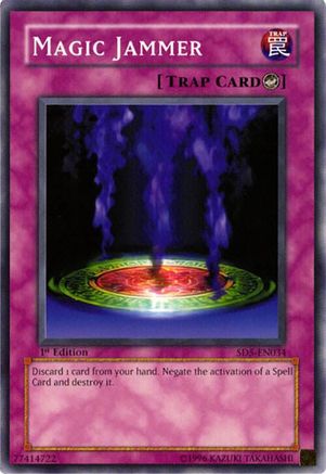 Magic Jammer [SD5-EN034] - Structure Deck: Warrior's Triumph 1st Edition - Common / Short Print - Trinity Hobby
