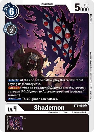 Shademon [BT5-065] [Battle of Omni] - Trinity Hobby