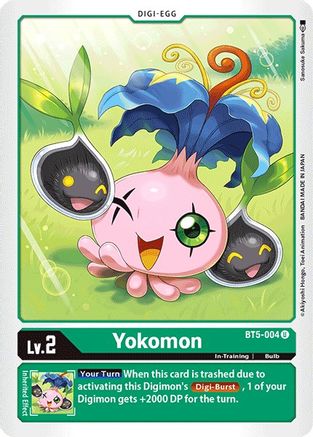 Yokomon [BT5-004] [Battle of Omni] - Trinity Hobby