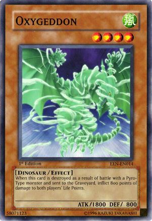 Oxygeddon [EEN-EN014] - Elemental Energy Unlimited - Common / Short Print - Trinity Hobby