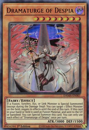 Dramaturge of Despia [DAMA-EN007] Ultra Rare - Trinity Hobby